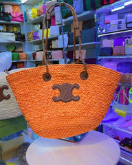 Sac de Plage Orange Soleil Couchant