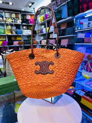 Sac de Plage Orange Soleil Couchant